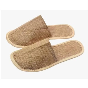 Pantoufles en jute de qualité supérieure Pantoufles en jute légères et confortables pour hommes femmes Disponibles en vrac Quantité - Product Image 4