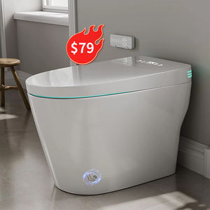 Умный унитаз-биде от китайского производителя: новейшая автоматическая электронная модель для рынка США, высокотехнологичный, роскошный дизайн для ванной комнаты - Product Image 6