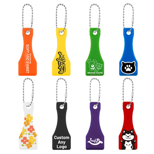 Portachiavi <span class=keywords><strong>Scratcher</strong></span> con Logo personalizzato in plastica - Product Image 1
