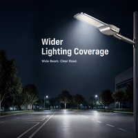 Lampadaire LED extérieur SMD étanche IP66 pour routes principales, 50W, 100W, 150W, 200W, avec photocellule, vente en gros