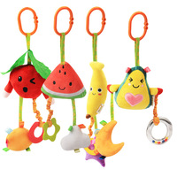 Jouet hochet bébé abeille, boîte à musique, pendentif fleur mignon, carillon éolien, remorque de lit, ornement suspendu
