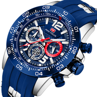 MINI FOCUS Tendance Design Horloge Marque Hommes De Luxe Étanche Usine Sport Montres À Quartz Avec Montre-Bracelet Bracelet En Silicone MF0290G