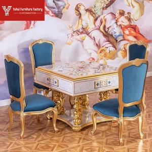 Machine de <span class=keywords><strong>Mahjong</strong></span> Yuhui Entièrement Automatique de Style Français Table de <span class=keywords><strong>Mahjong</strong></span> en Bois Massif de Luxe pour la Maison avec Capacité de 4 Places - Product Image 3