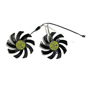 El nuevo ventilador gráfico 85mm RX <span class=keywords><strong>5700</strong></span> 5500 5600 <span class=keywords><strong>XT</strong></span> está disponible para el ventilador de refrigeración Powercolor RX 6700XT 6600XT <span class=keywords><strong>6600</strong></span> Fighter - Product Image 5