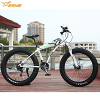 Vélo Fat Bike avec pédalier de vélo de neige, vélo cruiser pour adulte, vélos à pneus larges personnalisés, cadre en alliage d'aluminium de haute qualité, vente en gros