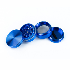 Hot Selling 40/50/55/63MM 4-Layer <b>Herb</b> Smoke <b>Grinder</b> Classic Aluminum Metal Popular Tobacco <b>Grinder</b> - Product Image 3
