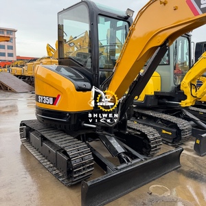 SHIWEN CE EPA a utilisé des excavatrices Sany d'origine, modèles SY35U, SY26U, SY50U, SY16C, SY18C, mini-excavatrices neuves, excavatrices sur chenilles. - Product Image 3