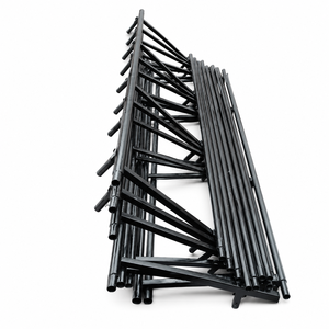 Plataforma giratoria industrial con estructura de acero de alta resistencia y ruedas para aplicaciones de manejo de materiales - Product Image 6