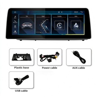 Radio para Auto de 12.3 Pulgadas para BMW X5/X6 E70/E71 2007-2013 con Audio de Alta Resolución, Manos Libres, CarPlay, Android Auto, GPS, Almacenamiento de 8GB+64GB