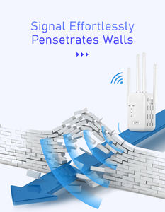 ตัวขยายสัญญาณ WiFi Dual Band WiFi 1200Mbps การเข้าถึงจุดเชื่อมต่อเราเตอร์ AP ในร่มสำหรับสำนักงานเครื่องขยายสัญญาณไร้สาย - Product Image 5