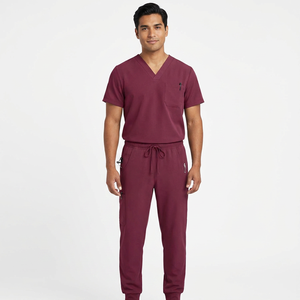 Healthcare Work <b>Clothing</b> Factory Medical <b>Scrub</b> Apparel Hospital Uniforms Custom Fabric Design Bulk Order Supplier - Product Image 1