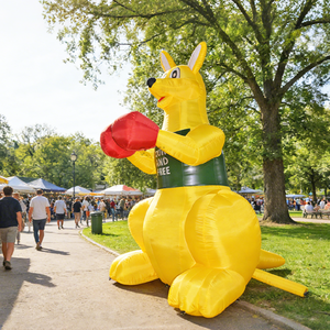 Arco Inflable Personalizado con Diseño de Canguro para Publicidad y Decoración en Fiestas al Aire Libre - Resistente al Agua y Fácil de Instalar - Product Image 1