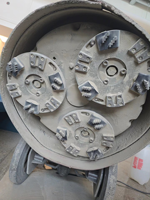 EZ Wing Redi Lock Grinding Zigzag Lightning-shaped Segment Repida Diamond Grinding Shoes untuk Penggiling Lantai Beton Terrazzo