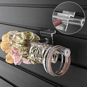 Cao cấp <span class=keywords><strong>2</strong></span> cách Acrylic slatwall phụ kiện hiển thị & treo tường đồ trang sức Showcase cho treo lủng lẳng Bộ sưu tập đồ trang sức, - Product Image 1