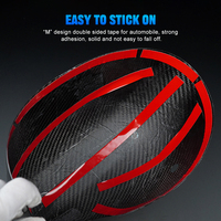 Coque de rétroviseur extérieur en fibre de carbone véritable, accessoires de décoration pour Mini F56 2021-2024, conduite à droite
