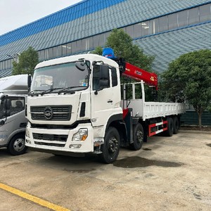 Grue de camion télescopique CLW 14 tonnes 8x4, grue de camion lourd 16 tonnes, hauteur de levage 20,5 m - Product Image 1
