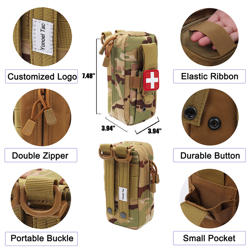 IFAK Tactical STOP BLEEDING First Aid Kit Survival Emergency Compact ...