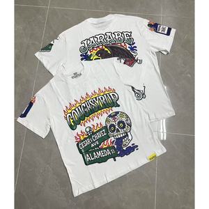 เสื้อยืดคอกลมแขนสั้นพิมพ์ลาย Cough Syrup สำหรับผู้ชาย - Product Image 1