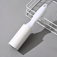 Cute Pink Manual Lint Roller Set Wieder verwendbare Haushalts reinigung Sticky Tear Paper Sofa Kleidung Manuelle Reinigungs rolle