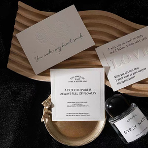 Tùy chỉnh 'cảm ơn bạn' thiệp chúc mừng Thiết kế bền không thấm nước mô Giấy hộp quà tặng cho Thẩm mỹ viện sau bán hàng dịch vụ - Product Image 2