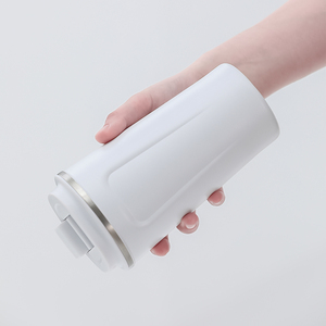 2020 nuevo termo al aire libre Eco amigable personalizado 500ml <span class=keywords><strong>de</strong></span> doble pared <span class=keywords><strong>de</strong></span> acero inoxidable vaso taza - Product Image 3