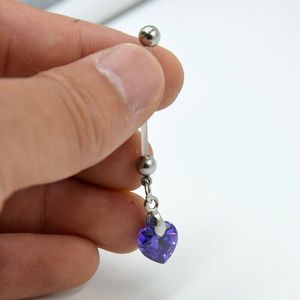 Anneau de nombril de <span class=keywords><strong>grossesse</strong></span> 14G, anneaux de nombril flexibles, <span class=keywords><strong>piercing</strong></span> de nombril, barre de nombril, rétention, acrylique, bijoux de corps sexy pour femmes - Product Image 3