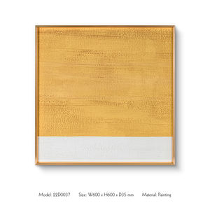 Peinture sur toile dorée et jaune, espace, nouveau style, décoration murale, <span class=keywords><strong>dessin</strong></span> sur toile, ART, nouveauté, fait à la main - Product Image 5