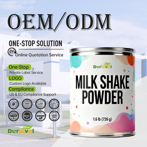 Poudre de milk-shake certifiée biologique personnalisée avec protéines, emballage entièrement personnalisé, sans OGM, service tout-en-un, échantillonnage rapide - Product Image 1