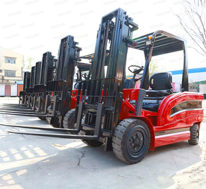 Tragbarer 3T Hydraulikstapler mit Sitz, Verbrennungsmotor-Gabelstapler, Mini-EP Carretilla Elevadora, Kleiner Lagerstapler mit CE-Zertifizierung, Diesel - Product Image 2