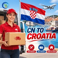 Transitaire aérien et maritime Alibaba, société de logistique de Shenzhen, transport de Chine vers la Slovénie et la Croatie, agent maritime