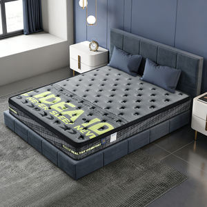 Matelas d'hôpital simple pleine grandeur à ressorts respirant en tissu 3D, tissu tricoté 450g/m, écologique, sans colle, souple, enroulé en boîte, fermeté moyenne - Product Image 1