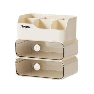 Toncen Office Organizer Stackable Drawer Storage Box Rectangle Multi Functional Desktop Organizer - Product Image 2
