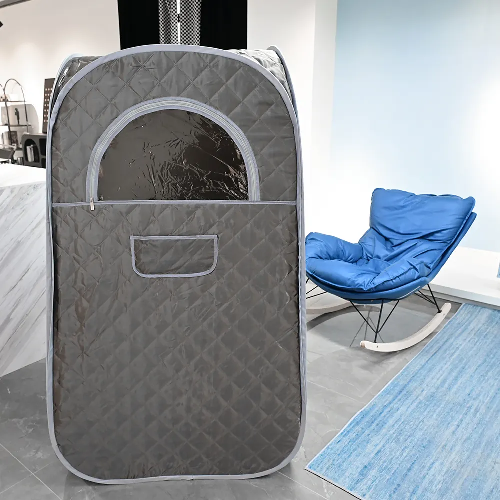 NewDesign Sauna portatile per la casa per il corpo completo personale tenda per il vapore camera a casa Spa pieghevole Box Sauna con piroscafo