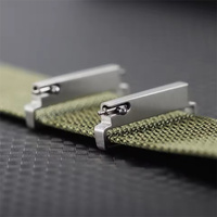 18mm 20mm 22mm 316l Adaptor Konektor Tali Jam Tangan Logam Stainless Steel untuk Fibit Versa untuk Samsung Galaxy Watch