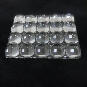 4x5 Punkt 81x65mm Multi-Glas-LED-Licht linsen array für 3D-Drucker