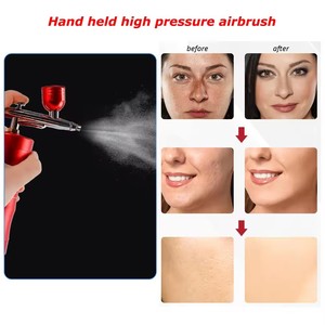 Pulvérisateur d'air réglable, appareil portable rechargeable pour soins du visage à l'oxygène, <span class=keywords><strong>peinture</strong></span> sur maquettes et décoration de gâteaux - Product Image 3