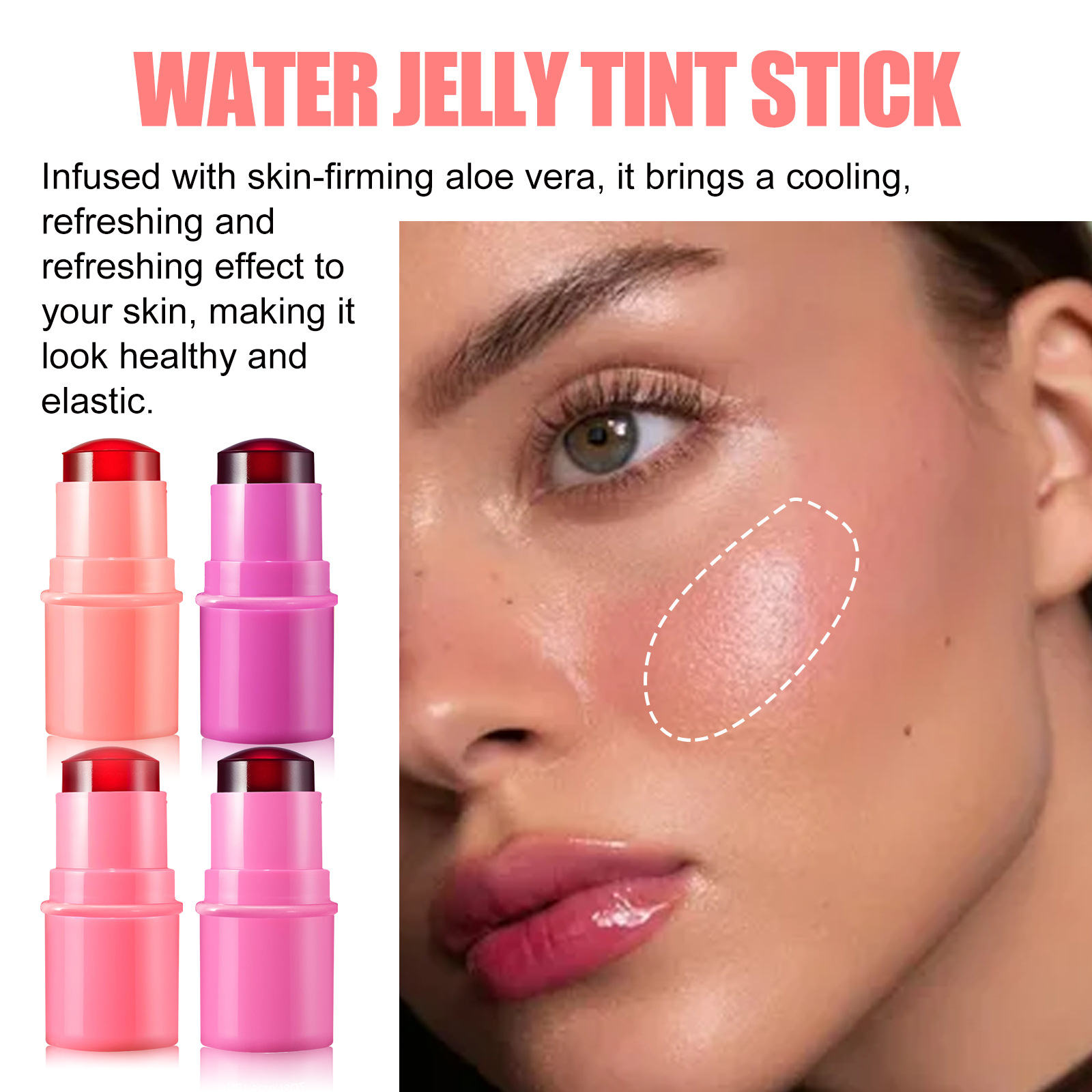 Gelée blush bâton