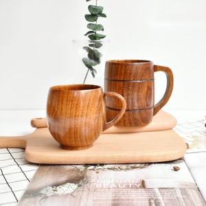Taza de Té Japonesa Hecha a Mano de Madera de Azufaifo Natural, Taza Pequeña de Madera para Ceremonia del Té, Ritual de <span class=keywords><strong>Cacao</strong></span> y Degustación de Bebidas - Product Image 4
