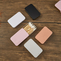 Boîtes métalliques rectangulaires coulissantes personnalisées de haute qualité pour emballages de bonbons, pilules, menthes, petites boîtes en étain vides, marque Kasia K2026R28