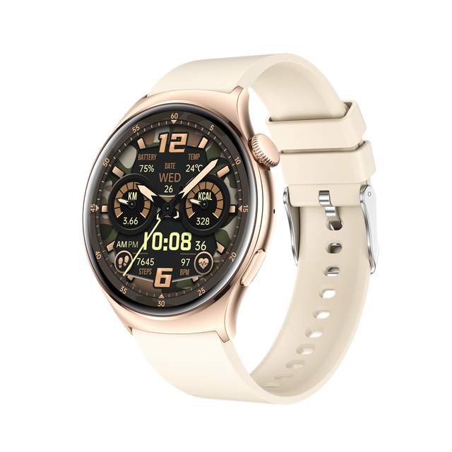 2026 Fashion Watch QX10 1.43" AMOLED 466*466 Music Control Heart Rate Blood Pressure Answer Call 178+ Sport Mode Smart Watch