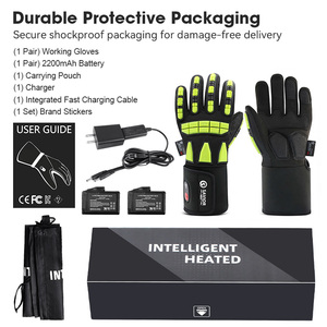 قفازات عمل مدفأة تعمل بالبطارية مع حماية حرارية متينة للبيئات الباردة في المستودعات والصناعة في فصل الشتاء - Product Image 6