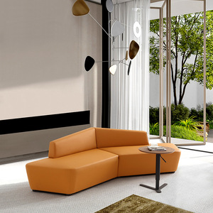 Sofá de Oficina Prosperous Seat XY-SF2524 Combinación de Color Sólido Antideslizante para Recepción y Uso Comercial - Product Image 1
