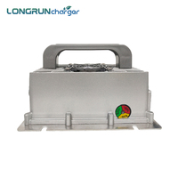 Chargeur de batterie Lifepo4 AC/DC Longrun Q2-800W 800W 24V-72V IP66 étanche, chargeur rapide en alliage d'aluminium, efficacité de 93%