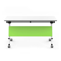 Table de formation moderne, bureau pliant, table de conférence longue, bureau simple, bureau modulaire en bois de haute qualité