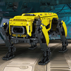 Robot Chó Xây Dựng RC Lập Trình Gốc Đồ Chơi Điện Mô-đun Giáo Dục Mô Hình Quà Tặng Cơ Khí Khuôn Vua 15066S 15075S 15077 - Product Image 6