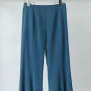 Pantalón de Verano Ligero para Mujer, Informal, Transpirable, Antiestático, 100% Poliéster, Estilo Sólido de Cintura Alta - Product Image 3