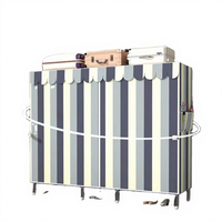 Porte-vêtements sur pied en alliage, détachable, grand format, pour chambre à coucher