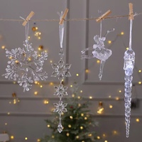 Noël Mini Ballerine En Plastique Ornement Décoration Arbre De Noël En Gros Décorations Ballet Fille