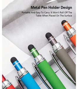Promotional New Stylish Multifunction Ball Stylus Soft Touch Screen <b>Pen</b> 2 in 1 With Custom Logo Metal Ballpoint <b>Pens</b> - Product Image 6