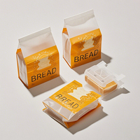 Bolsa de Plástico para Pan, Diseño Personalizado, Celofán para Alimentos, Empaque para Panadería, Tostadas, Sándwiches